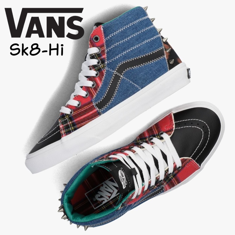 関税送料込♪VANS/Sk8-Hi “Tartan Daze”