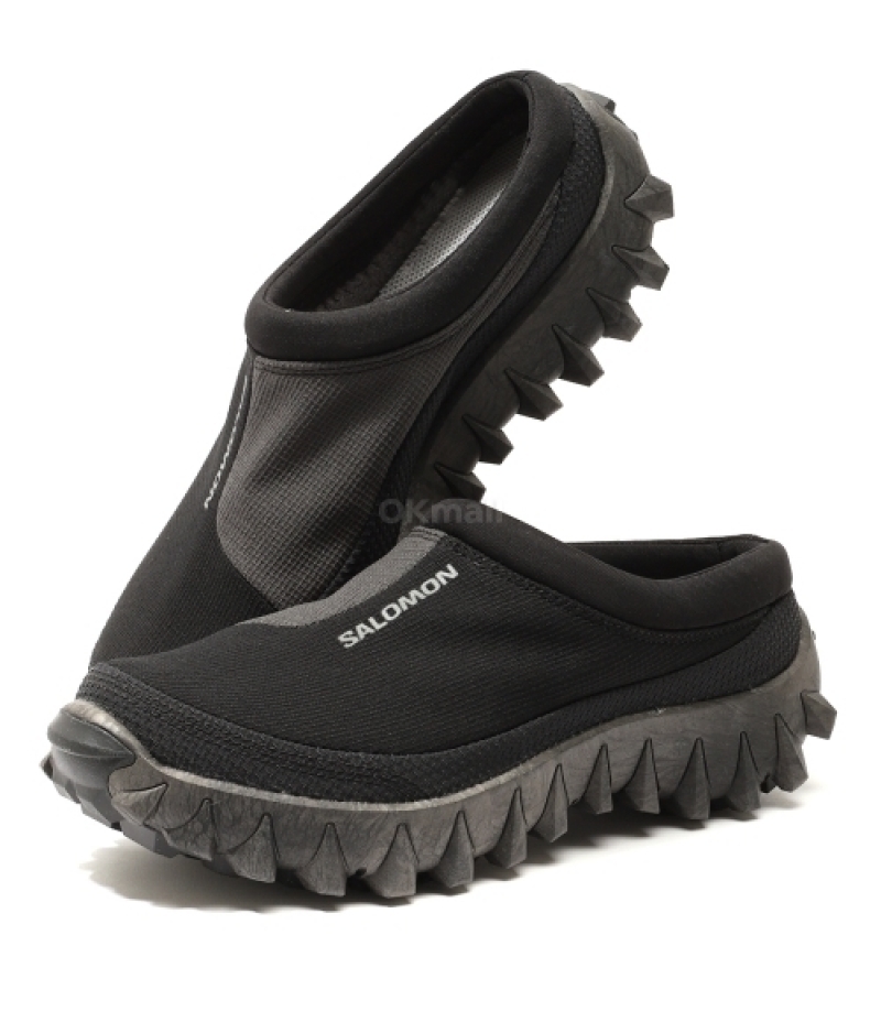 SALOMON｜MULES (SNOWCLOG (Black/Black/Asphalt)(L47517600