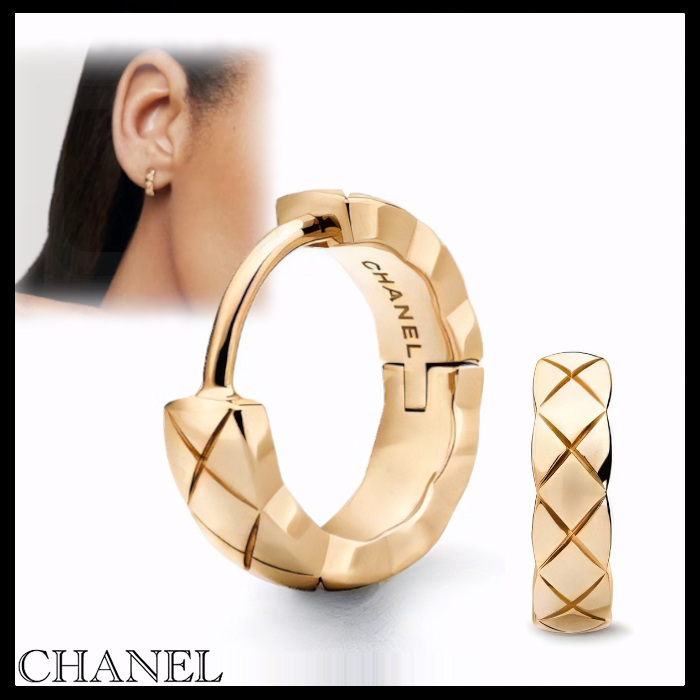 HANEL ココ クラッシュ コレクション イヤリング 18K YellowGold