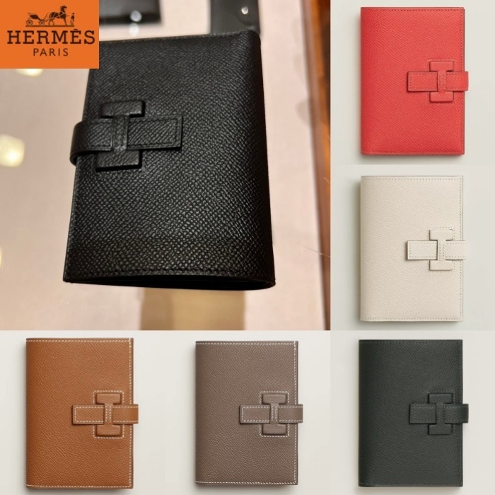 上品な逸品【HERMES】New H Passant コンパクトウォレット