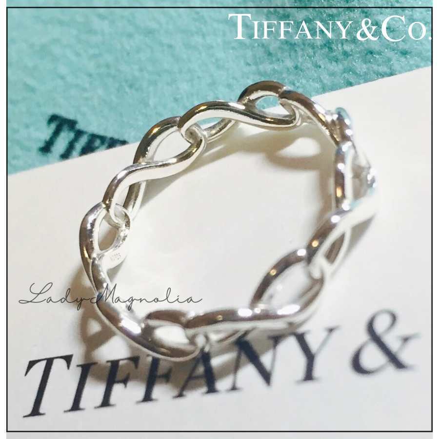 【Tiffany】Infinity Narrow Band リング 永遠のつながりを象徴!