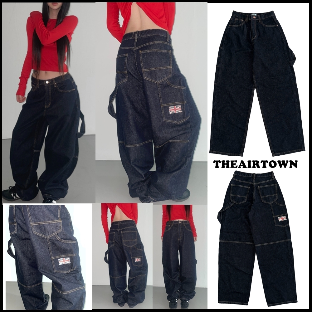 ★韓国大人気★THEAIRTOWN★flag denim pt★日本未入荷★