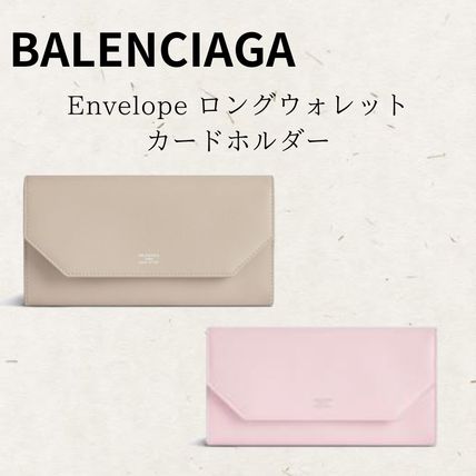 ピンク系 BALENCIAGA(バレンシアガ) 長財布(レディース) - 海外