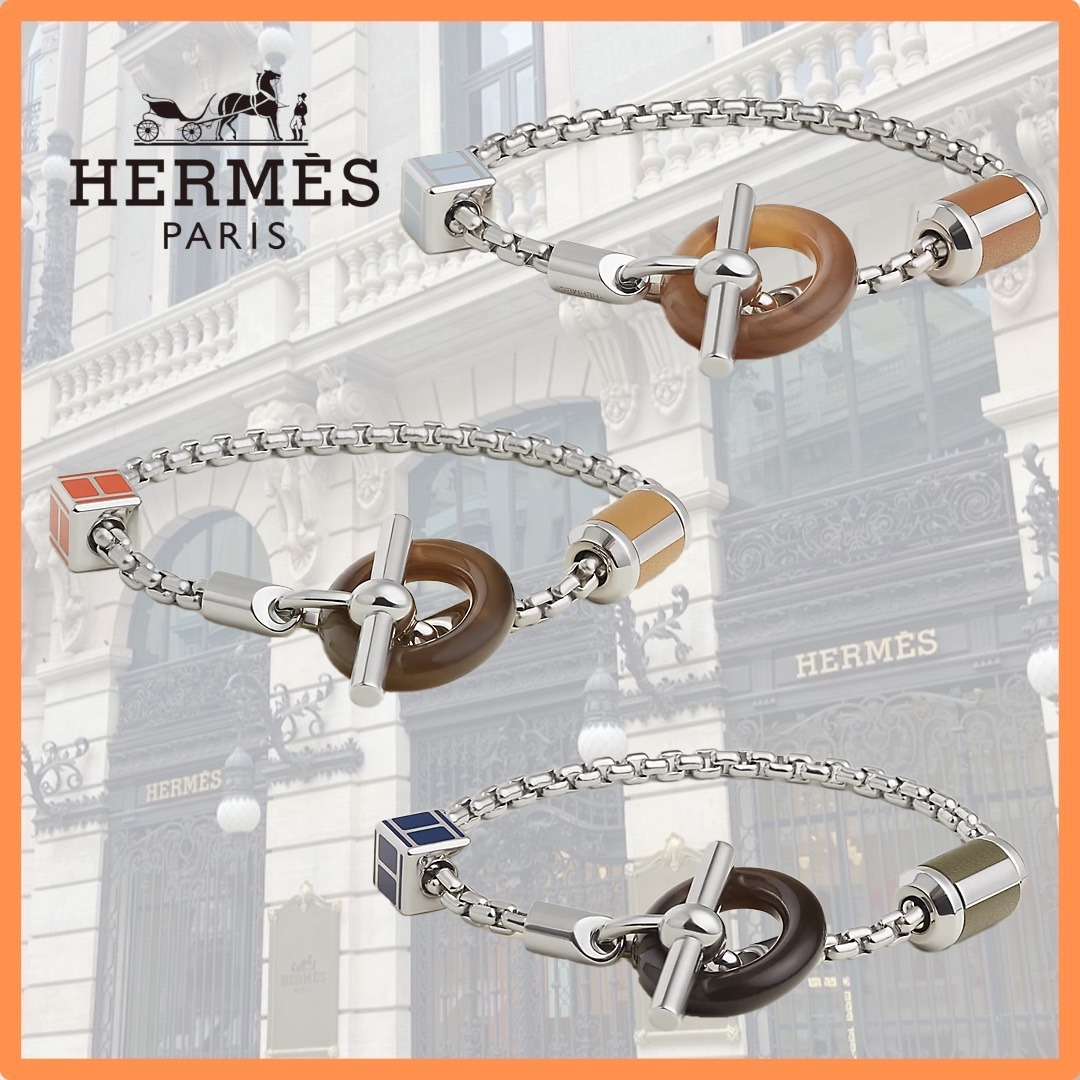 【アクセントに♪】HERMES メリメロブレスレット