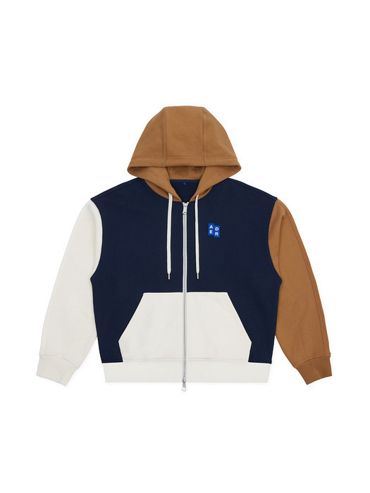 ★ADERERROR★ Sig; TRS Tag hoodie zipup 02 Dark navy