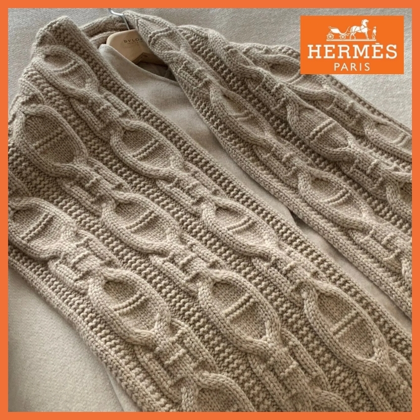 〈大人気♪〉HERMES フォーブル マフラー