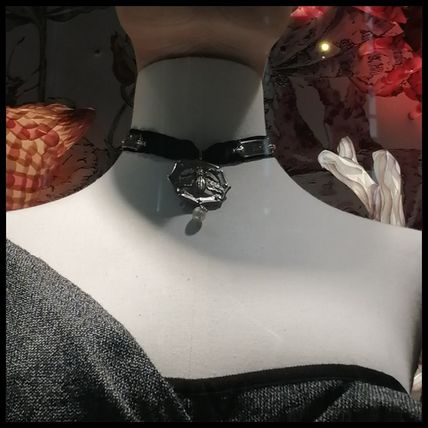 チョーカー ブラック（黒）系 Dior(ディオール) ネックレス