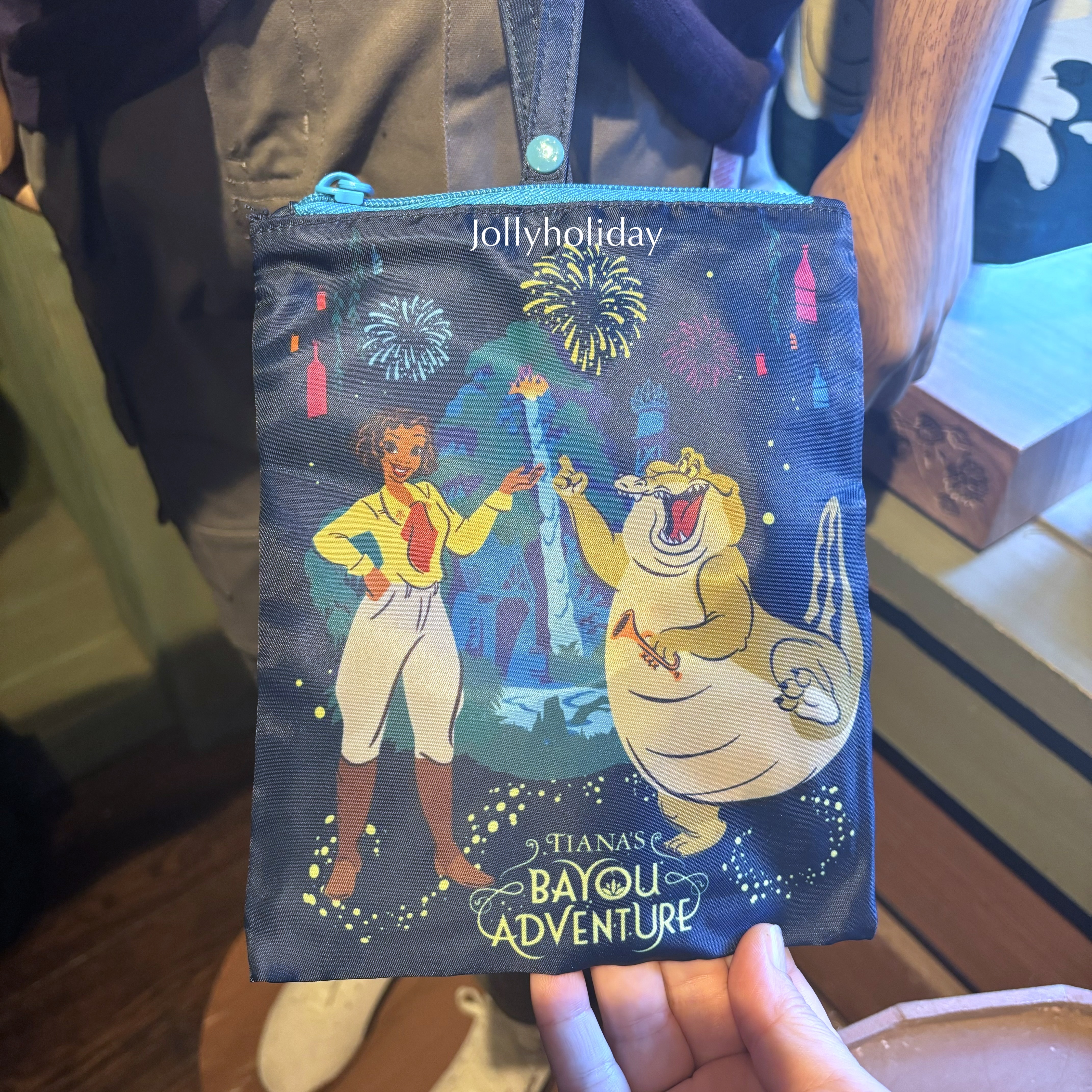 ☆US Disney Parks☆ティアナ＆ルイス テックポーチ