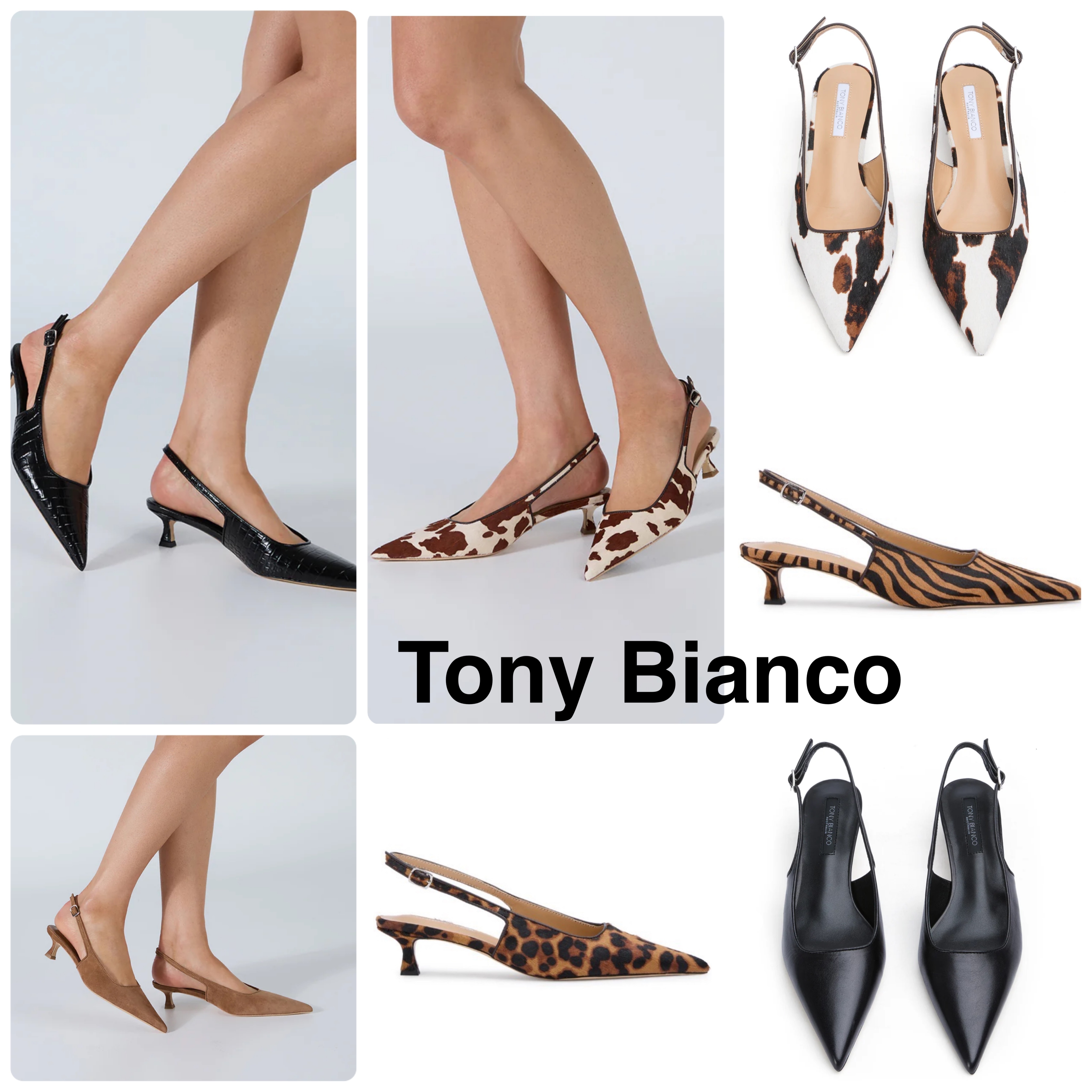 【Tony Bianco】ROAM スリングバックパンプス☆ヒール 3.5cm