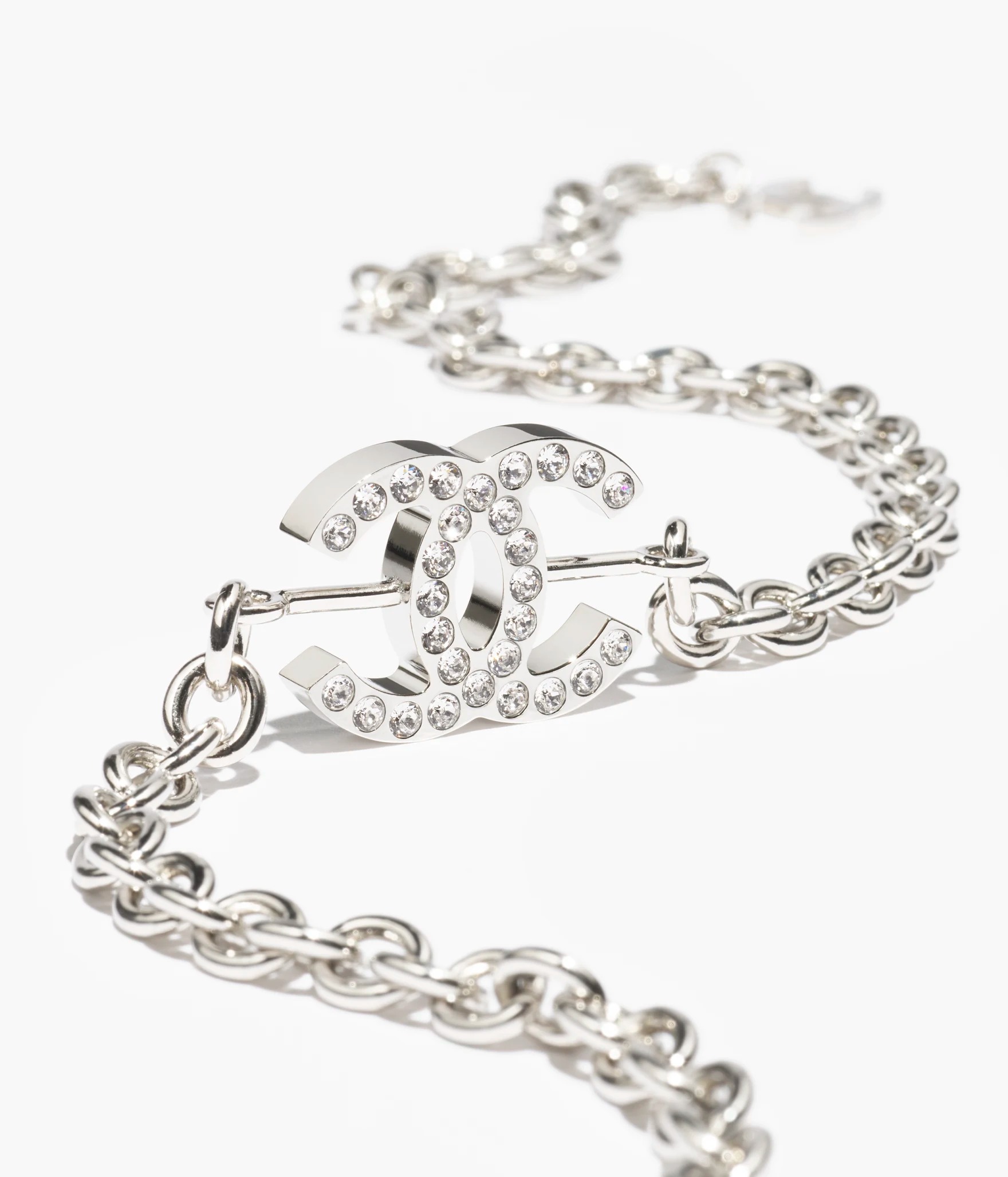 《時を超えて愛され続ける★》CHANEL 25C チェーンネックレス SV