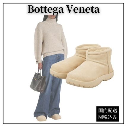 スエード BOTTEGA VENETA(ボッテガヴェネタ) ブーツ(レディース