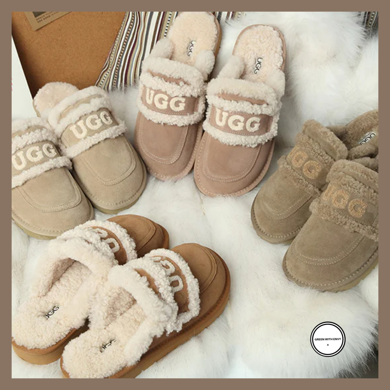 [UGG originals]♥AUS発/Fluffyサンダル・スリッパ