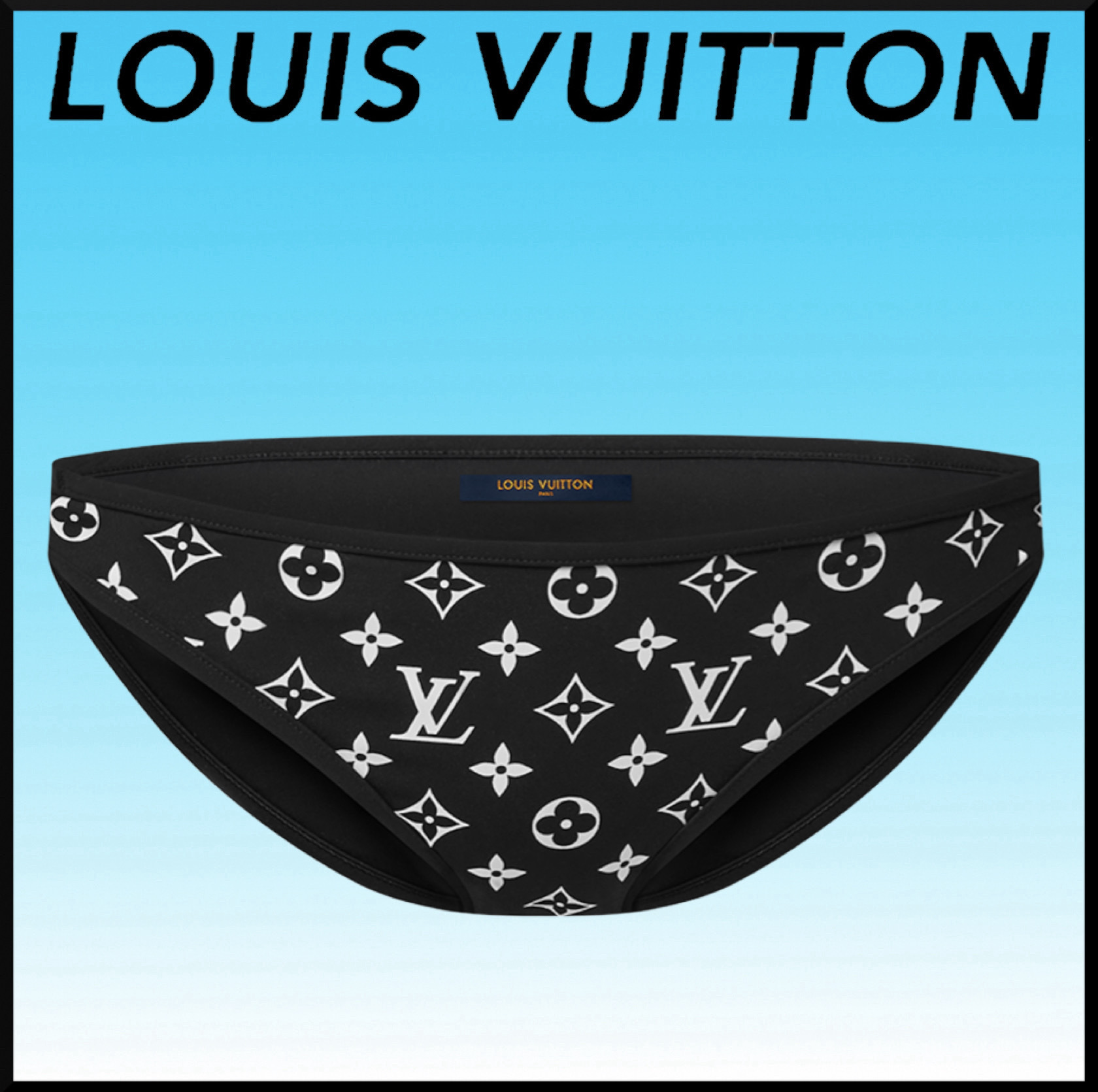 大人気★Louis Vuitton グラフィックモノグラムビキニボトム