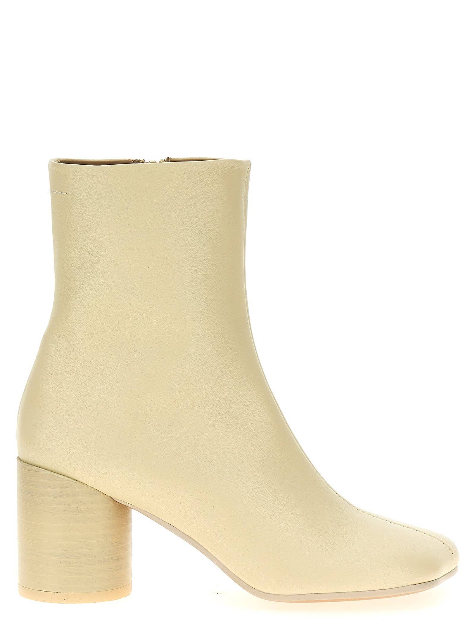 【送料&関税込】MM6 Maison Margiela Leather Ankle Boots