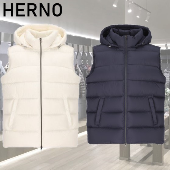 【HERNO】AW24 ポリアミド製のベスト