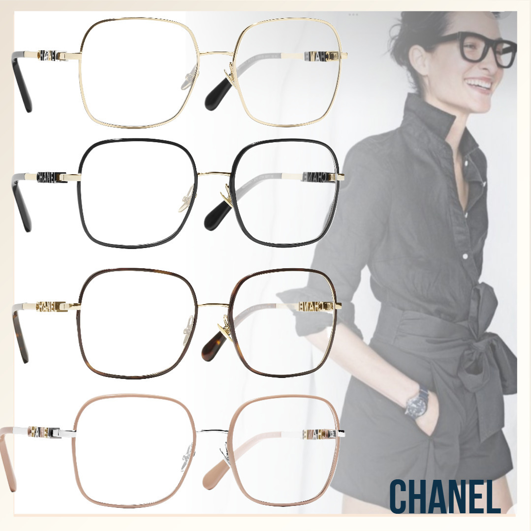高品質で洗練されたデザイン≪CHANEL≫ アイウェア スクエア