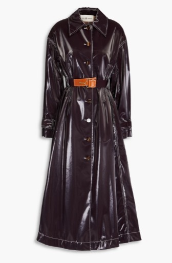 Tory Burch ビニール トレンチコート