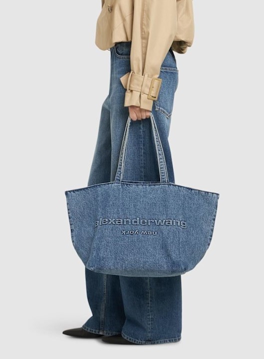 Alexander Wang☆関税込☆Punch デニムトートバッグ トートバッグ