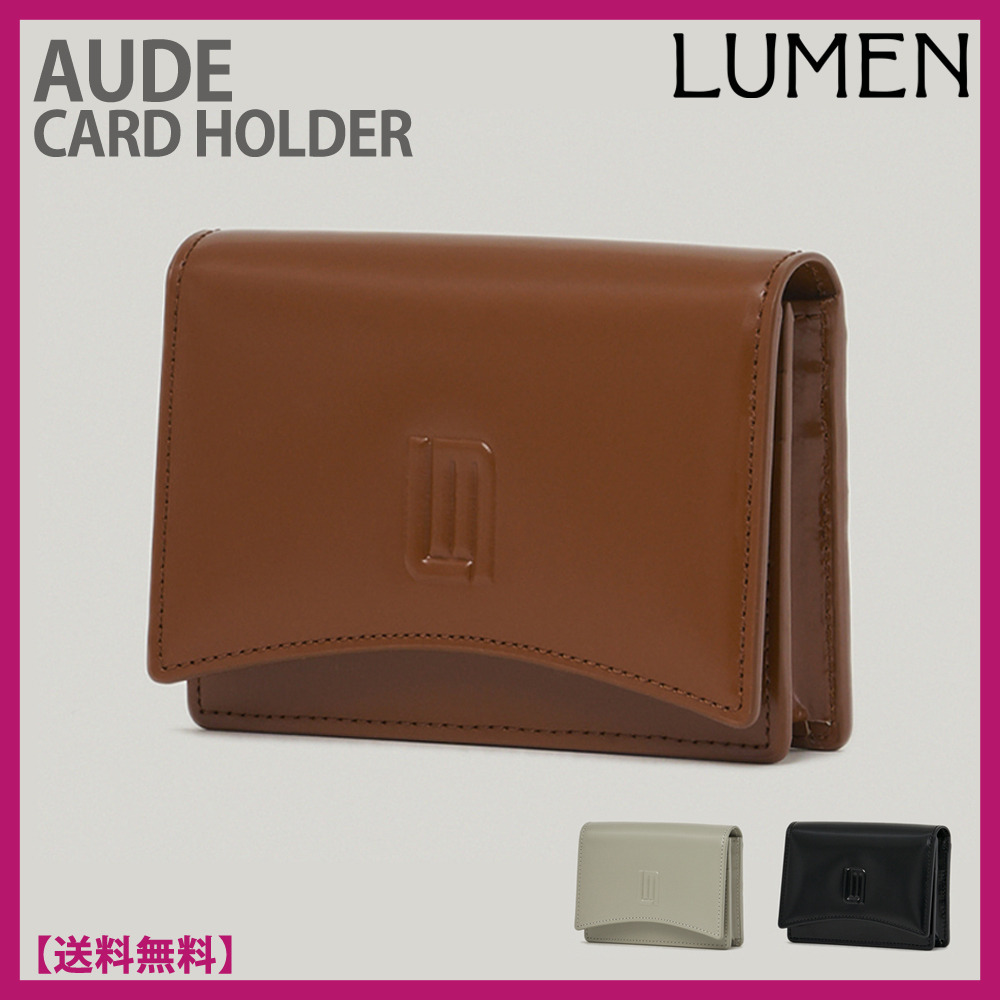 [韓国人気]★LUMEN★AUDE CARD HOLDER★牛革 カード ホルダー