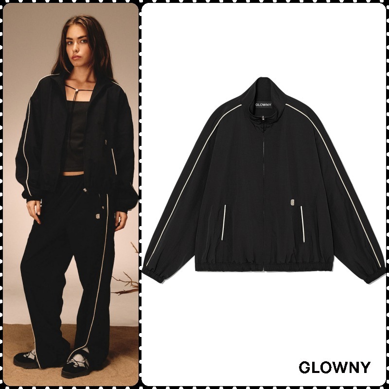【GLOWNY】★韓国人気★ (LIMITED) WALKER TRACK BOXY JACKET ★