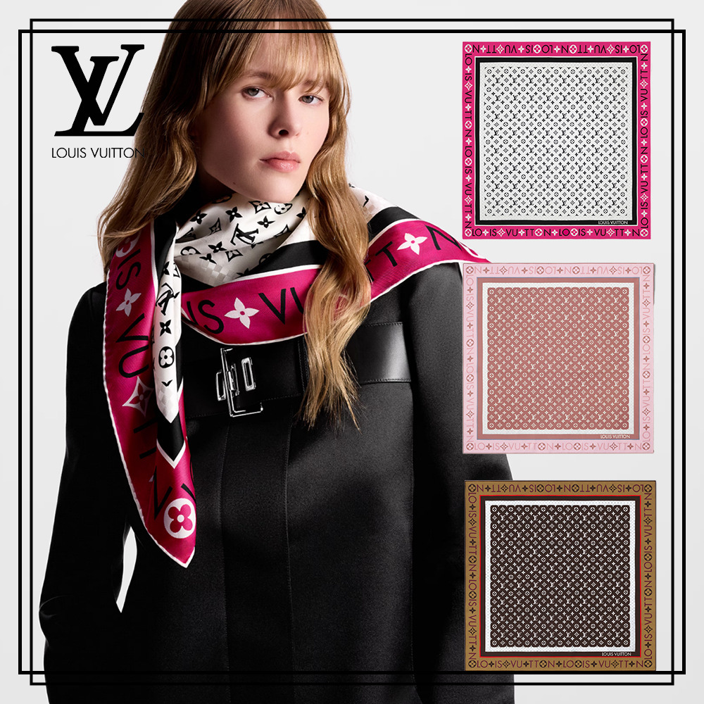 ＊国内発送【Louis Vuitton】カレ90・モノグラム インフィニティ