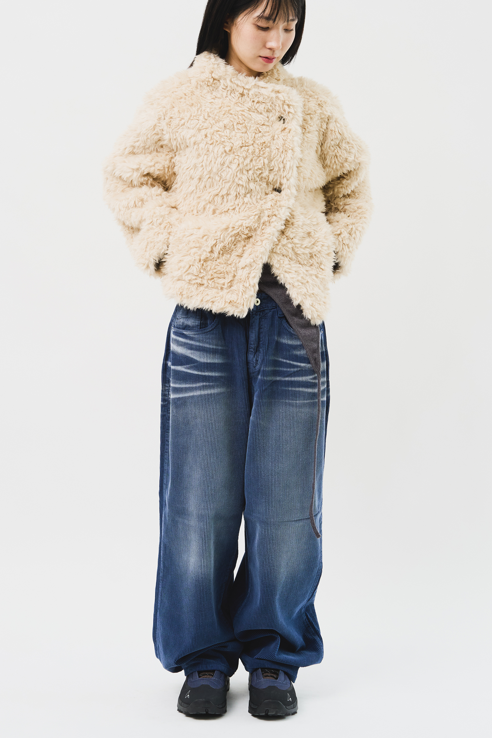【HI FI FNK】Terry Swerl Pants HI FI FNK】Terry Corduroy Washed Pants