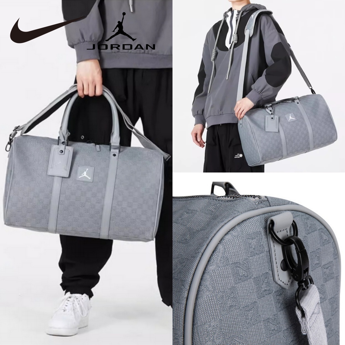 NIKE★JORDAN ダッフルバッグ Monogram Duffle Bag N350