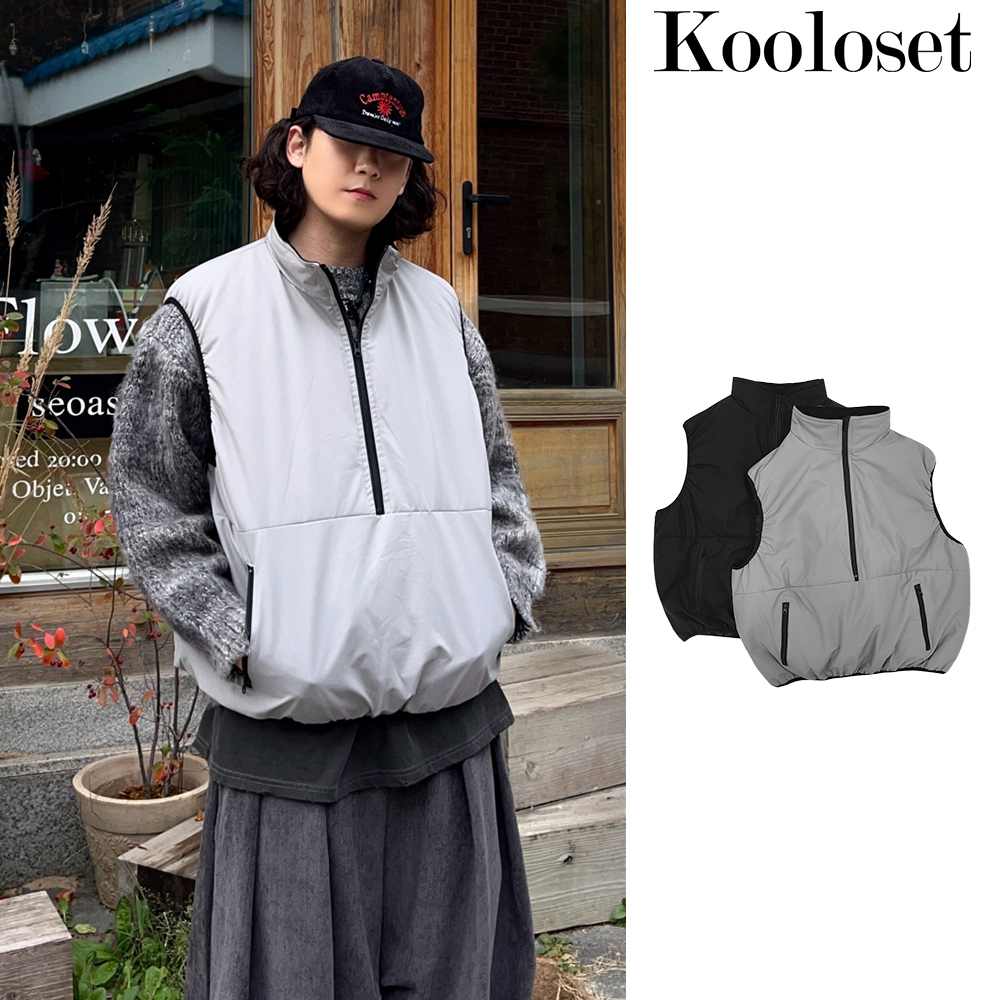 【KOOLOSET】Anorak Padding Vest