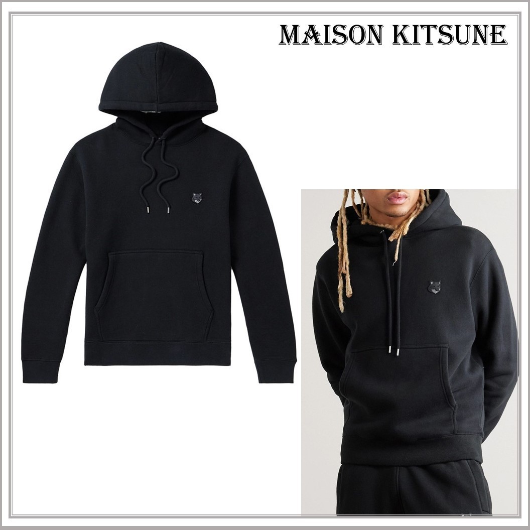 【関税込】◆MAISON KITSUNE◆フォックスヘッド パッチ パーカー