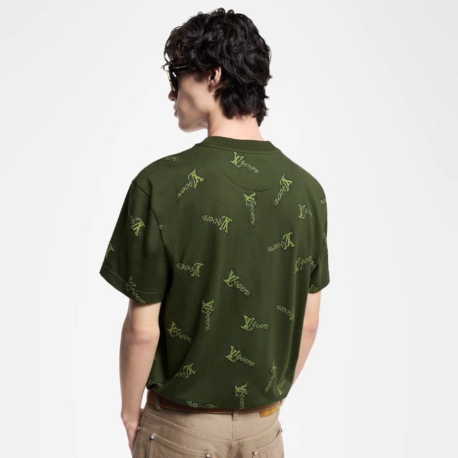 《24AW★》Louis Vuitton Tシャツ ロゴ おしゃれ