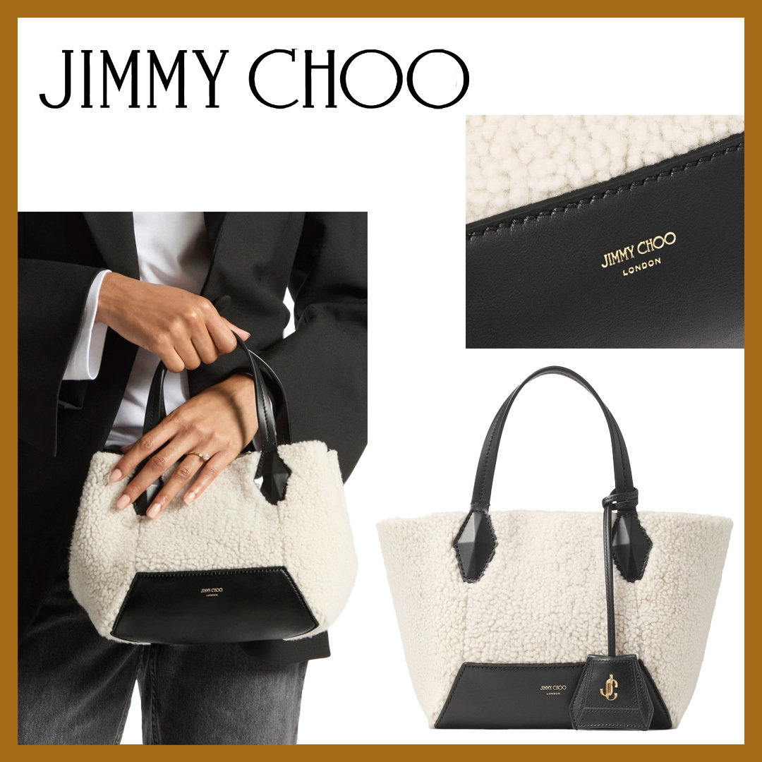 洗練された輝き【Jimmy Choo】ダイヤモンドトートS*使いやすさ◎