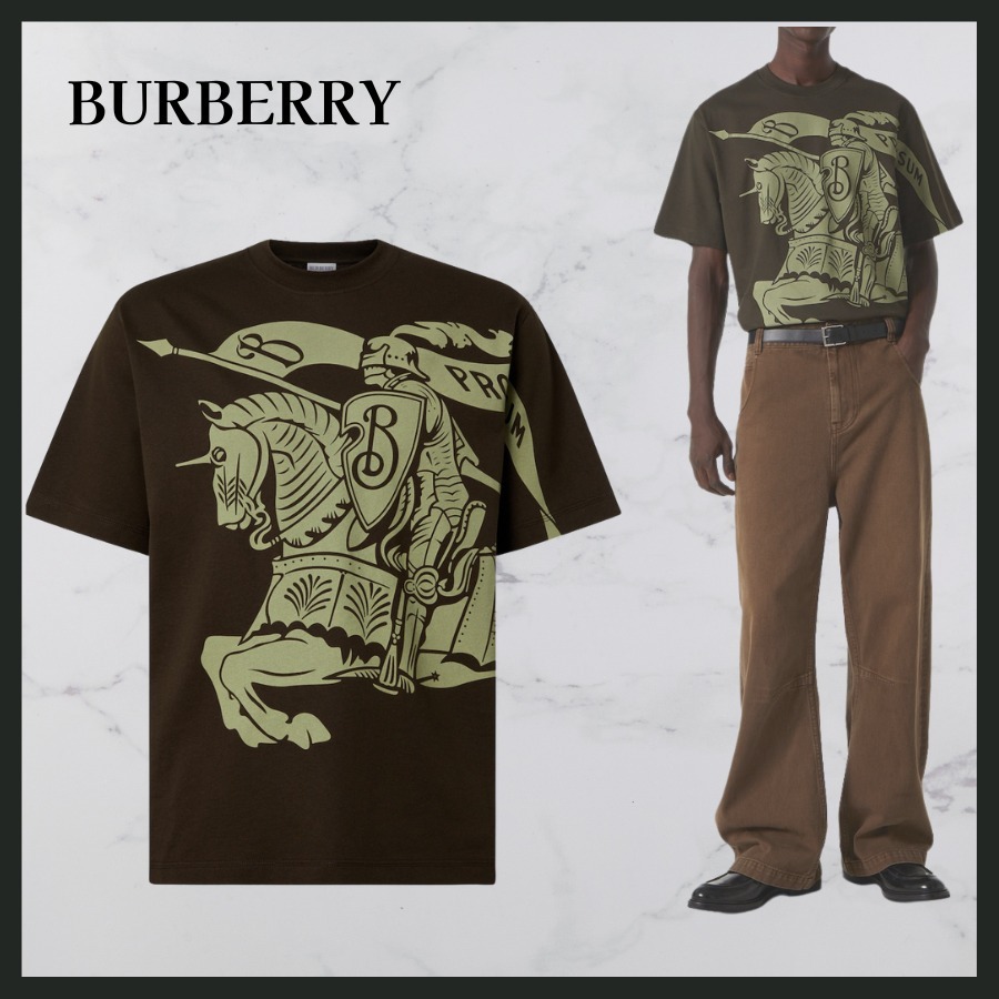 ★関税込★ BURBERRY EKD コットン Tシャツ