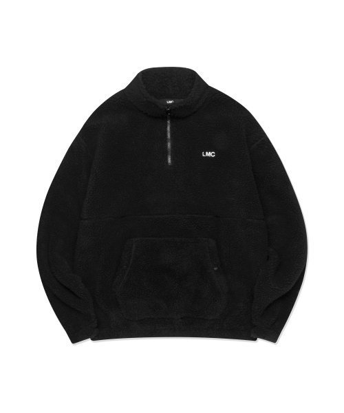 フリースジャケット LMC OG BOA FLEECE QUARTER ZIP PULLOVER black 0LM23FSW109BLK