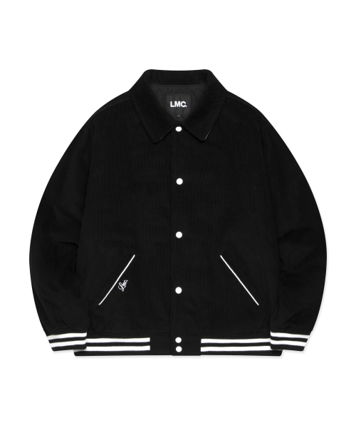 ジャケット LMC CODUROY VARSITY JACKET black 0LM44FJK514BLK