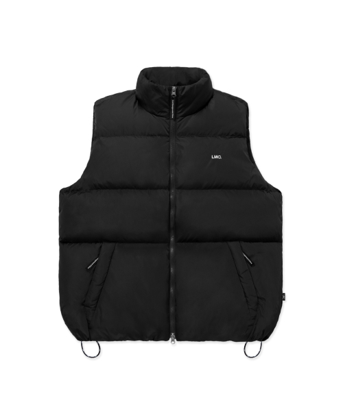 ベスト・ジレ LMC OG PUFFER DUCK DOWN VEST black 0LM44FDV111BLK