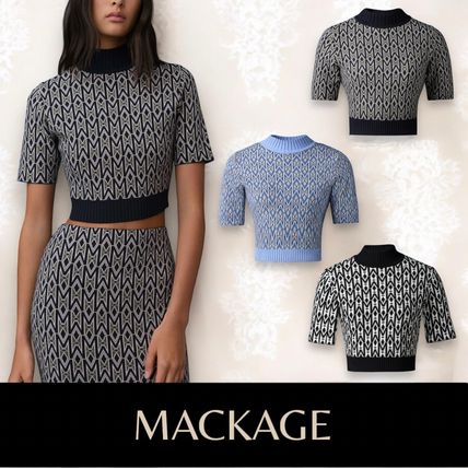 ★MACKAGE★WYNONA-MG ジャカード モノグラム ペンシル スカート WYNONA - 海外通販のBUYMA