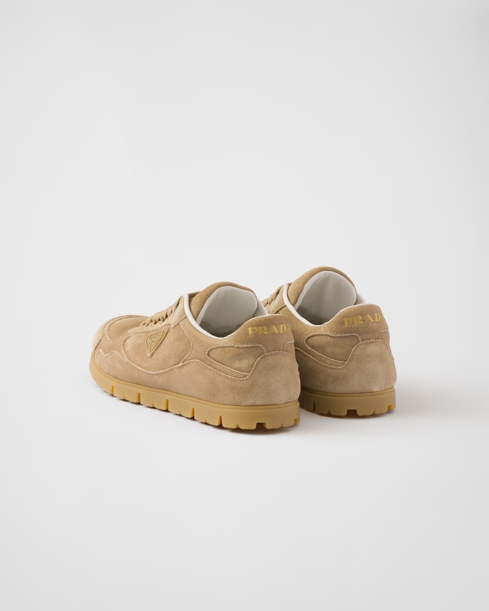 《送料無料》PRADA Trail faded suede sneakers