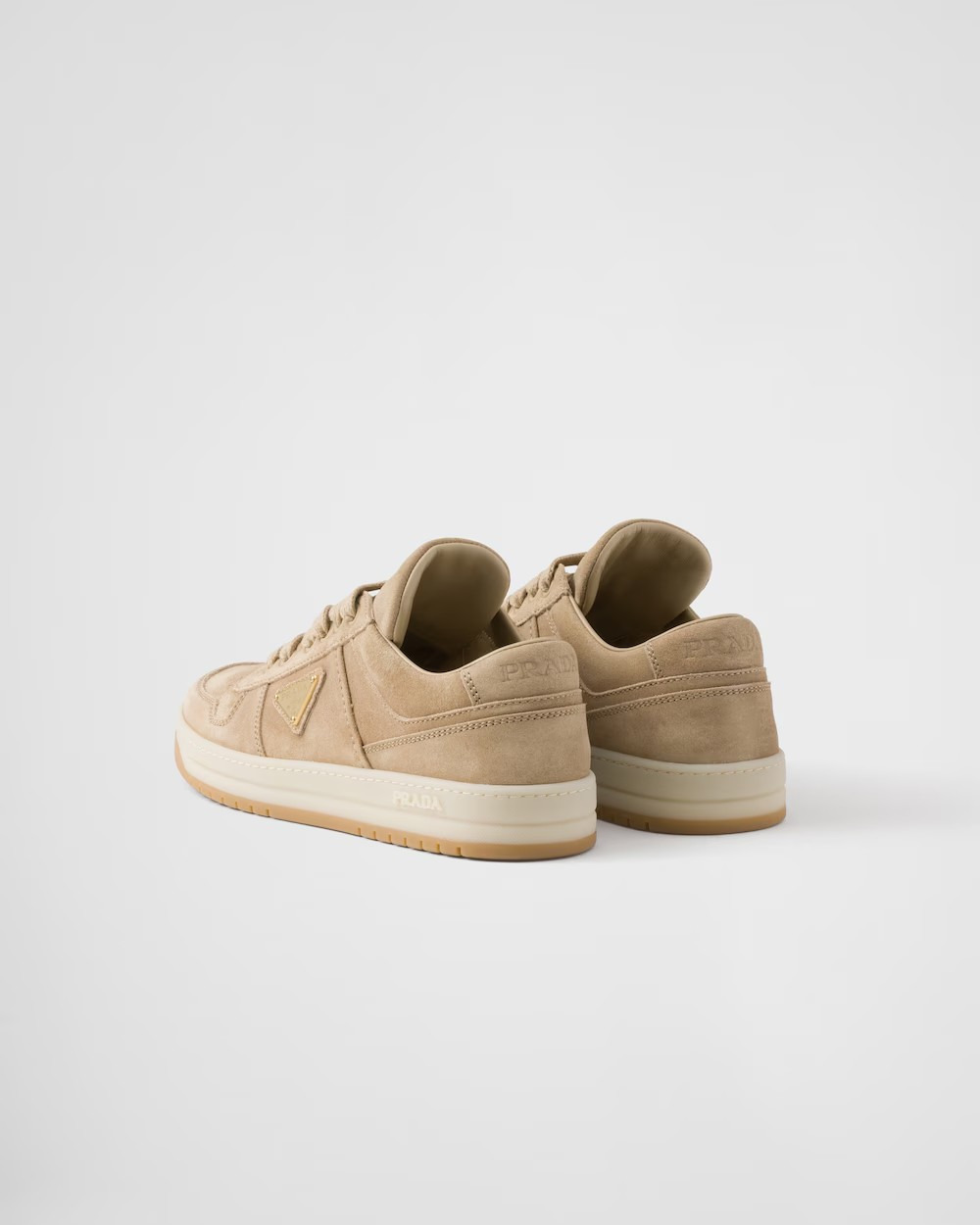 《送料無料》PRADA Downtown suede sneakers