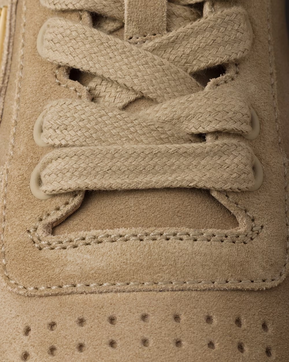 《送料無料》PRADA Downtown suede sneakers