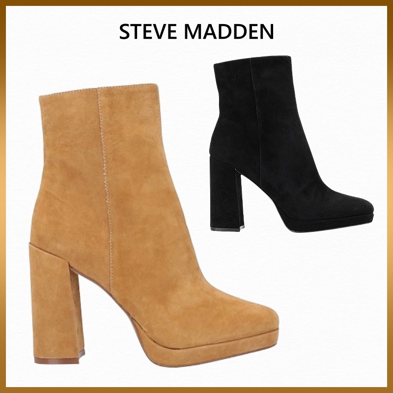 【STEVE MADDEN】スエード ソックス ショートブーツ