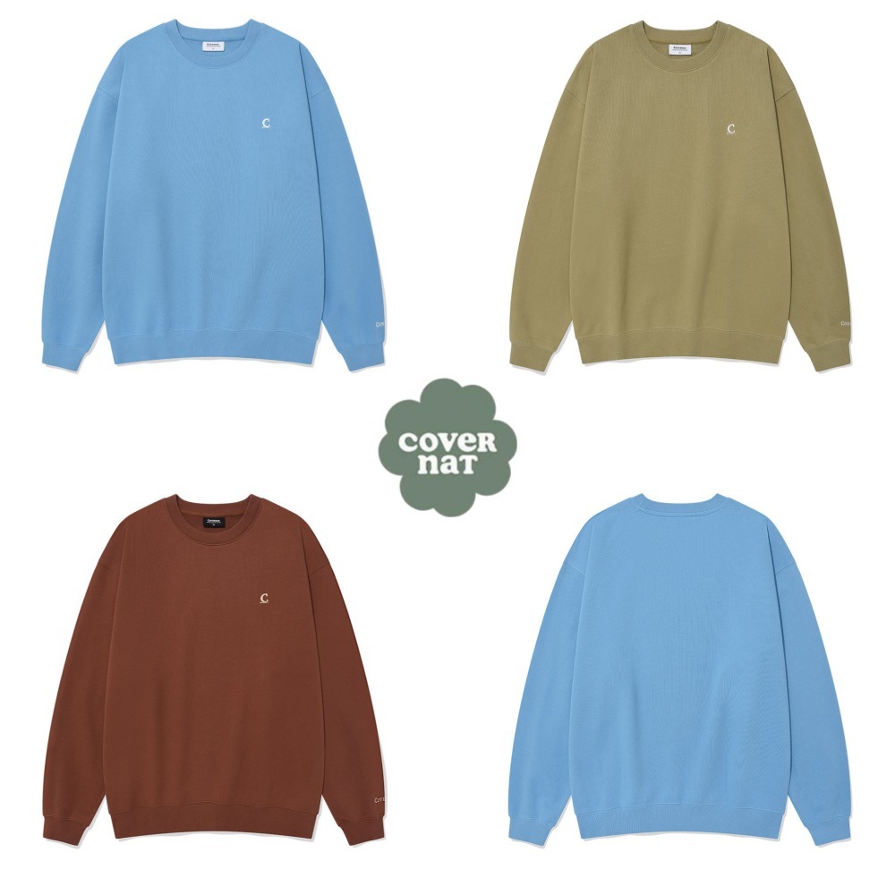 【COVERNAT】 Signature Symbol Sweatshirt ★ Regular Fit