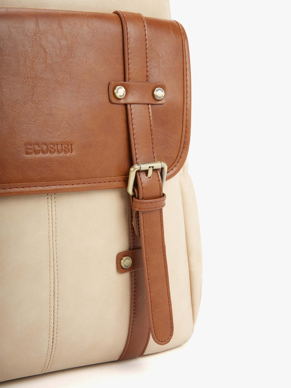 ECOSUSI Scarlett Flip Zipper PC収納 15.6inch バックパック
