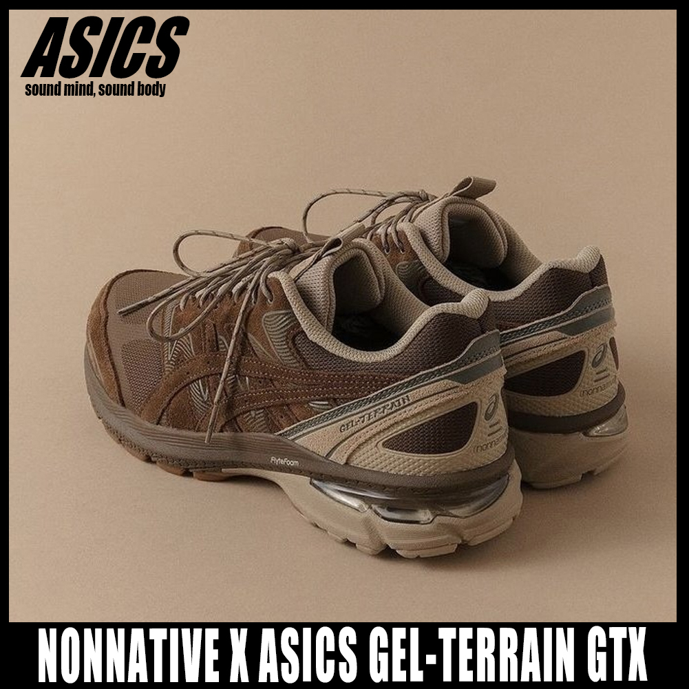 ◆コラボ◆NONNATIVE X ASICS GEL-TERRAIN GTX◆正規品◆関税込