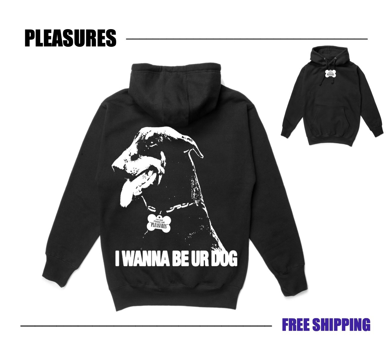 【PLEASURES】プレジャーズ I'm Lost Hoodie