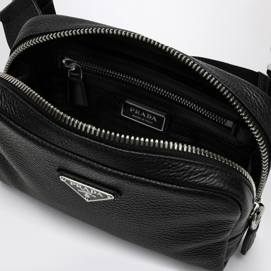 【PRADA】ヴィッテロダイノレザー ショルダーバッグ◆関税送料込 PRADA＊ ヴィッテロダイノレザー ショルダーバッグ 関税送料込
