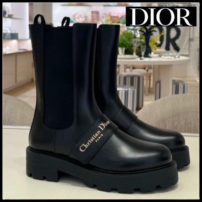 ☆diorショートブーツ#22.5㌢