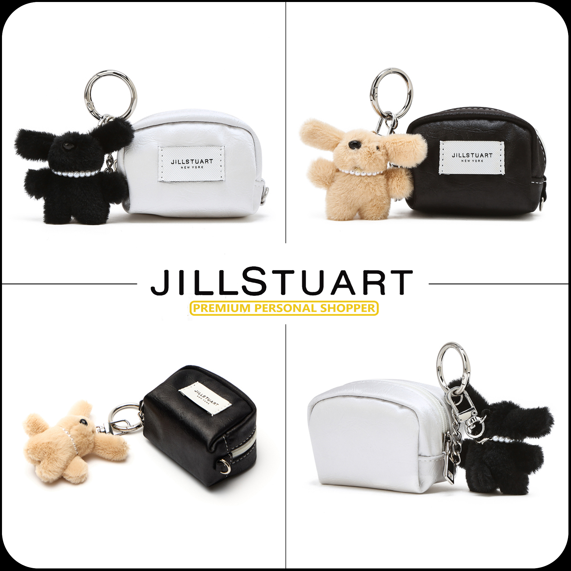 [JILLSTUART]★25SS★Multi pouch and mini bunny keyring