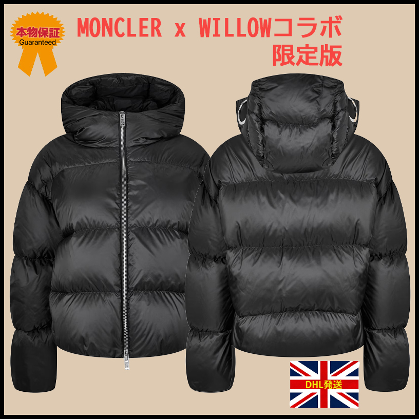 【MONCLER 】x WILLOWコラボ、限定版★SKAARAダウンジャケット