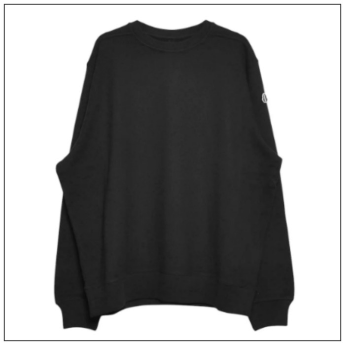 コラボ【Moncler + Rick Owens】JUMBO CREWNECK SWEAT