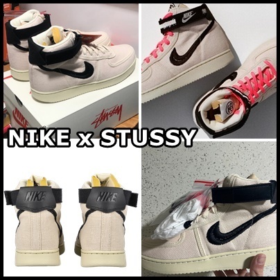 ★正規品★【Nike X Stussy】Vandal High Fossil ◆関税/送料込
